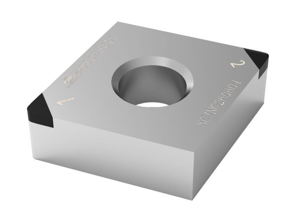 Worldia CCGW09T308 2N MSN10 Continuous to Heavy Interrupted Powder Metallurgy PCBN Insert (2 Pack)