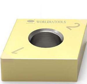 Worldia CNGA120408 4N MHN30 Heavy Interrupted Hardened Steel PCBN Insert (2 Pack)