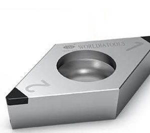 Worldia DCGW070208 2N MSN10 Continuous to Heavy Interrupted Powder Metallurgy PCBN Insert (2 Pack)