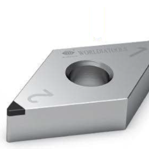 Worldia DNGA150412 2N MSN10 Continuous to Heavy Interrupted Powder Metallurgy PCBN Insert (2 Pack)