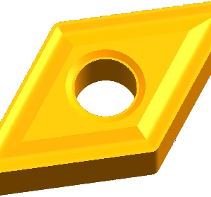 ICE DNMG150408-MF | DNMG432-MF Indexable Carbide Turning Insert (10 Pack)