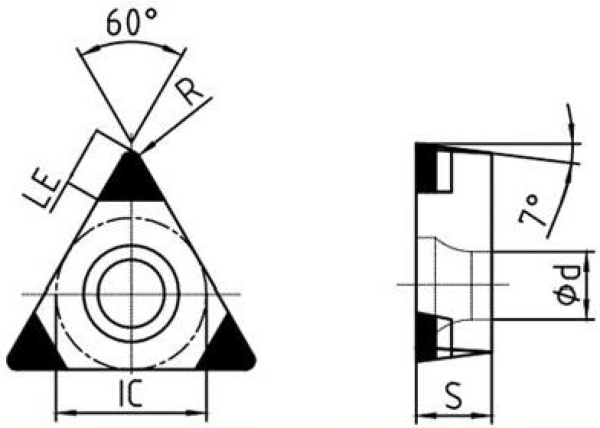 Worldia TCGW090208 3N MHN20 Light/Medium Interrupted Hardened Steel PCBN Insert (2 Pack) - Image 2