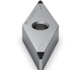 Worldia VNGA160408 2N MSN10 Continuous to Heavy Interrupted Powder Metallurgy PCBN Insert (2 Pack)