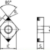 Worldia CNGA120408 4N MKN10 Continuous to Heavy Interrupted Cast Iron PCBN Insert (2 Pack) - Image 2