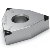 Worldia WNGA080404 3N MKN20 Continuous to Heavy Interrupted Ductile Iron NCI PCBN Insert (2 Pack)