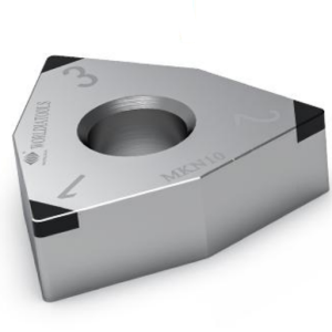 Worldia WNGA080408 3N MSN10 Continuous to Heavy Interrupted Powder Metallurgy PCBN Insert (2 Pack)