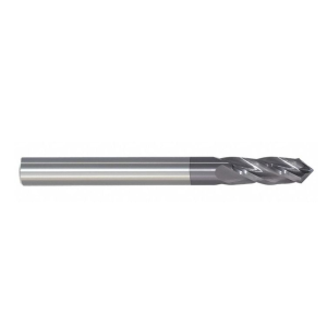 3/16 2Flt 5/8LOC 2OAL 3/16Shk RND SE 90DEG TiALN Carbide Drill/Mill