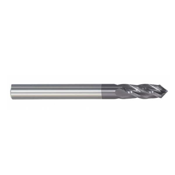 1/8 4Flt 1/2LOC 1 1/2OAL 1/8Shk RND SE 90DEG TiALN Carbide Drill/Mill